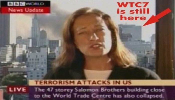 BBC informuje o pdu WTC pli brzo