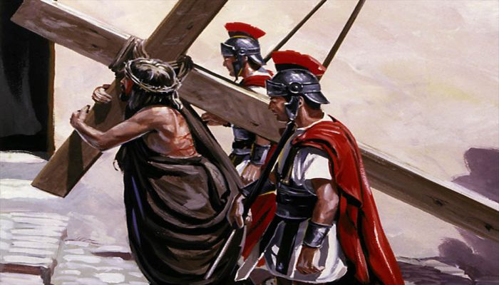 Ježíš nese kříž