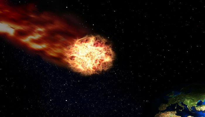 Meteorit m k Zemi