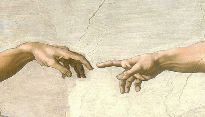 Michelangelo - Stvoření Adama