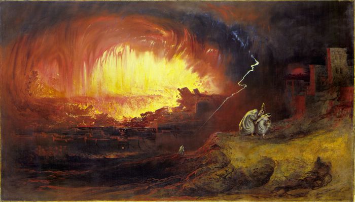 Sodoma a Gomora - John Martin